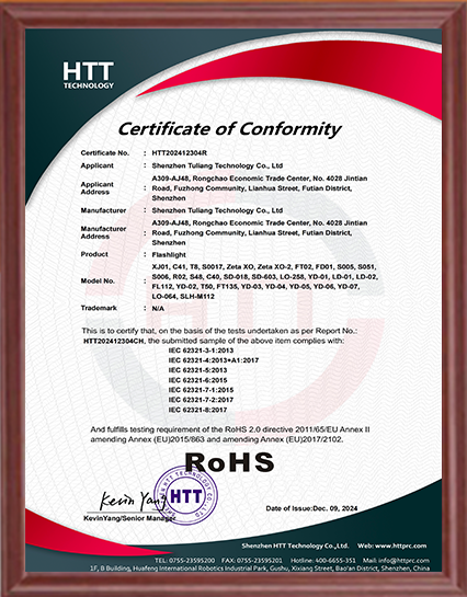 HELIUS qualification certificate 2
