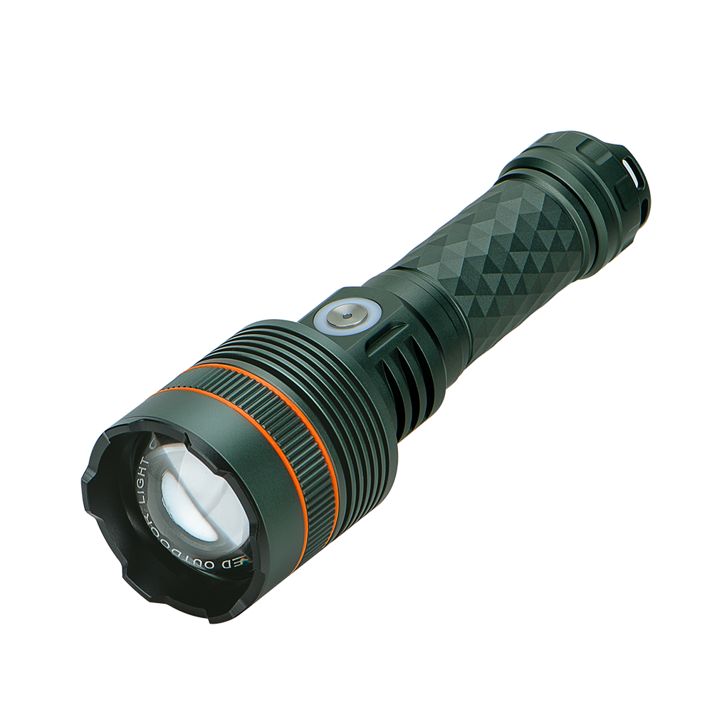 YD-D10 60W White Beam Flashlight
