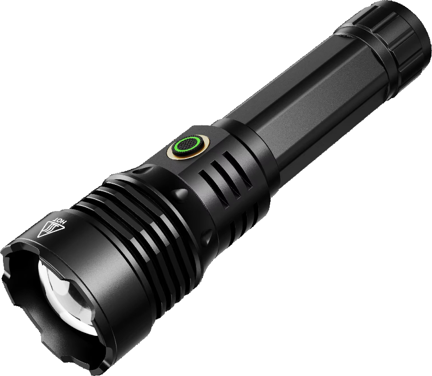 YD04 Smart Display Zoom Flashlight