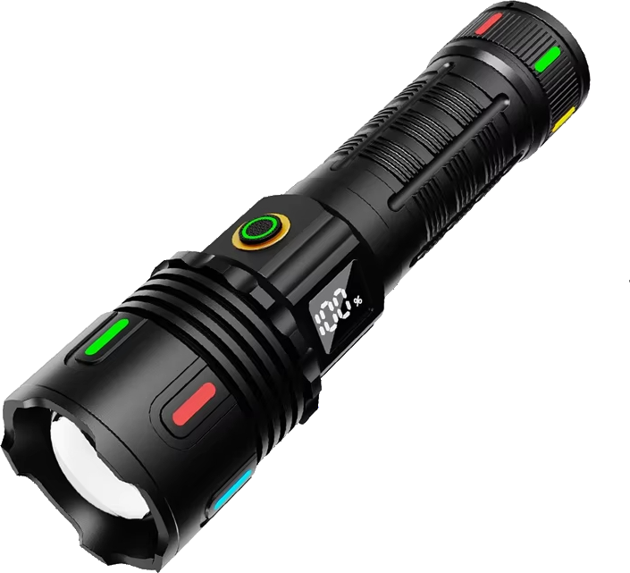 YD05 Digital Display Flashlight